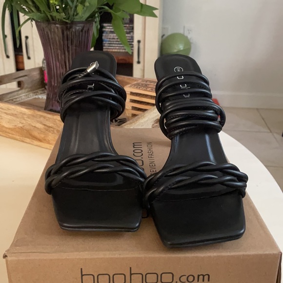 Braided Strappy Heels - Picture 2 of 5